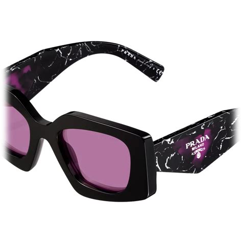 prada smu10n 1ab|Lenses Fuxia Flash Prada Symbole sunglasses .